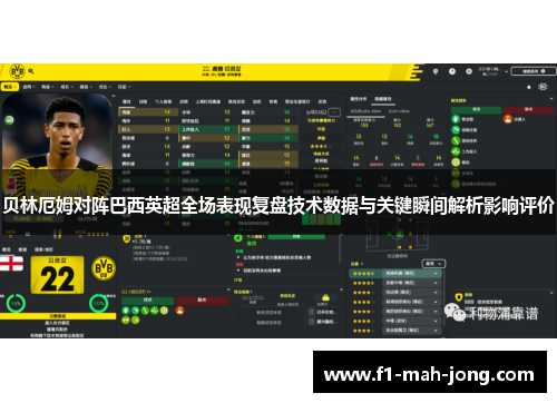 贝林厄姆对阵巴西英超全场表现复盘技术数据与关键瞬间解析影响评价